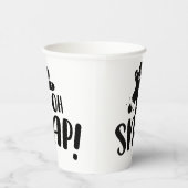 かわいいホリデークリスマスOh Snap 紙コップ (右)