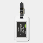 かわいいホームスクールCo Op ラゲッジタグ (正面縦)