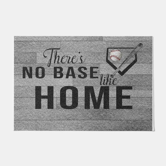 かわいいホームマット、スポーツのようなベースがない ドアマット (正面)