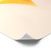 かわいいホーリーと赤ちゃんニワトリ ポスター (角)