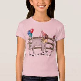 かわいいボアヤギの赤ちゃんの誕生日シャツをカスタマイズ トライブレンドＴシャツ