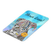 かわいいボクカラフルサーマグネット3"x4" マグネット (左側)