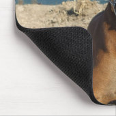 かわいいボクサー犬のマウスパッド マウスパッド (コーナー)