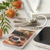 かわいいボクサー キーホルダー (正面右)