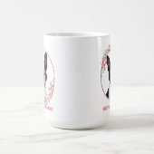 かわいいボストンテリア – Boston Terrier Mama コーヒーマグカップ (中央)