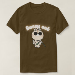 かわいいボス猫Tシャツ - 楽しい猫のグラフィックTシャツ Tシャツ