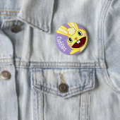 かわいいボタンを抱きしめます 缶バッジ (インサイチュ)