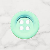 かわいいボタン男の子の赤ちゃんシャワー紙吹雪 コンフェッティ (スモール正面)