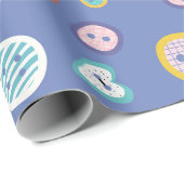 かわいいボタン ラッピングペーパー (ロールコーナー)