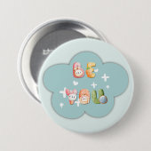 かわいいボタン | 自分らしく 缶バッジ (正面&裏面)