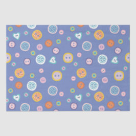 かわいいボタン 薄葉紙