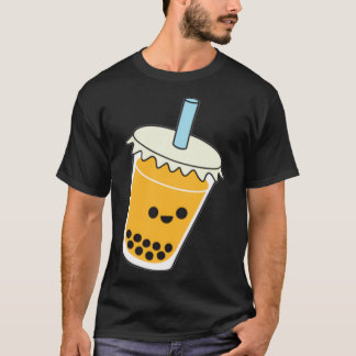 かわいいボバカップ Tシャツ