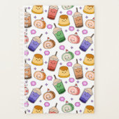 かわいいボバティーパターン プランナー手帳 (正面)