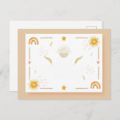 かわいいボヘミアンはがき シーズンポストカード (正面/裏面)