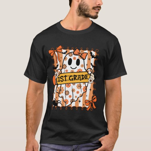 かわいいボヘミアングースト1年生の教師と生徒の媚態 Tシャツ (正面)