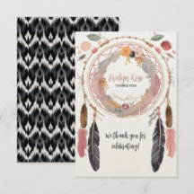 かわいいボホドリームキャッチャー赤ちゃんシャワーパーティー