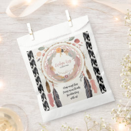 かわいいボホドリームキャッチャー赤ちゃんシャワーパーティー フェイバーバッグ