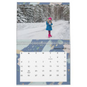 かわいいボホファミリー自分の写真を作成 カレンダー (1月 2026)