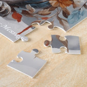 かわいいボホフクロウ ジグソーパズル (側面)