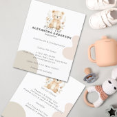 かわいいボホフローラベアウォーター色チャイルドサービス チラシ