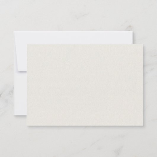 かわいいボホベイビーシャワー写真サンキューカード サンキューカード (裏面)