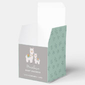 かわいいボホラマの赤ちゃんシャワー フェイバーボックス (オープン)