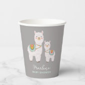 かわいいボホラマの赤ちゃんシャワー 紙コップ (正面)