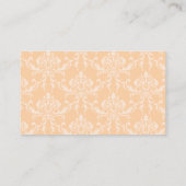 かわいいボホリトルカボチャ赤ちゃんシャワーおむつラッフル エンクロージャーカード (裏面)