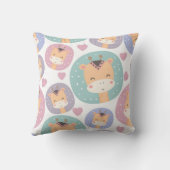 かわいいボホリトルキリン クッション (裏面)