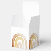 かわいいボホレインボーありがとう赤ちゃんシャワー フェイバーボックス (オープン)