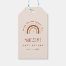 かわいいボホレインボーテラコッタベビーシャワームーンスター