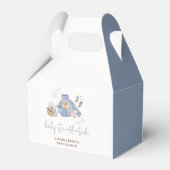 かわいいボホ冬の服おもちゃ女の子ベビーシャワー フェイバーボックス (裏面サイド)