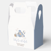 かわいいボホ冬の服おもちゃ女の子ベビーシャワー フェイバーボックス (オープン)