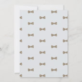 かわいいボホ服ボーイ赤ちゃんシャワー招待状 招待状 (裏面)