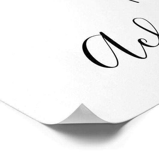 かわいいボホ結婚ヘアースタイル美容師フローラ ポスター (角)