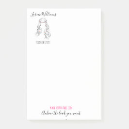 かわいいボホ結婚ヘアースタイル美容師フローラ ポストイット