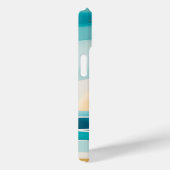 かわいいボホ金ゴールド抽象芸術ビーチ風景と名前 Case-Mate iPhoneケース (裏面 / 右)