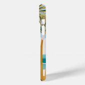 かわいいボホ金ゴールド抽象芸術ビーチ風景と名前 Case-Mate iPhoneケース (裏面 / 左)