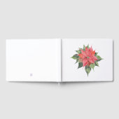 かわいいポインセチア ゲストブック (全面)