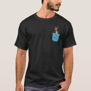 かわいいポケットKangarooオーストラリア動物オーストラリアのカン Tシャツ