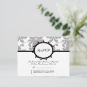 かわいいポストカードRSVP インビテーションポストカード (スタンド正面)