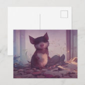 かわいいポッサムのポストカード ポストカード (正面/裏面)