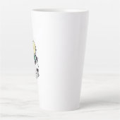 かわいいポッサム 月 面白いフクロネズミ カフェラテマグ (正面)