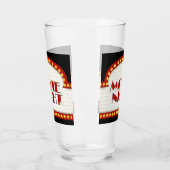 かわいいポップコーン映画のナイトグラス タンブラーグラス (左)