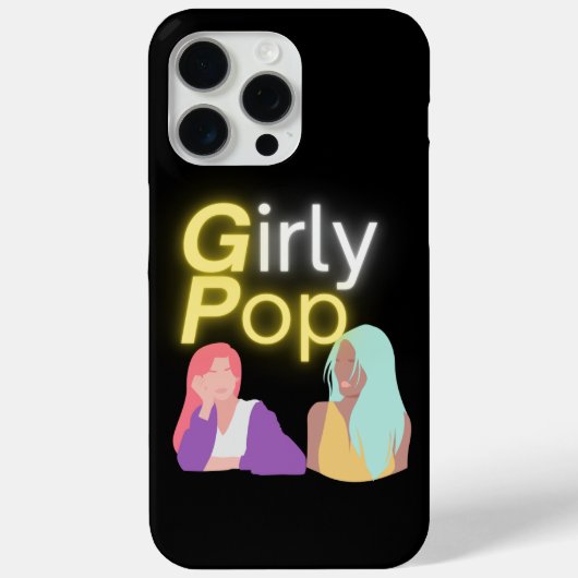 かわいいポップ携帯 Case-Mate iPhoneケース (裏面)