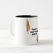 かわいいポテトカップ ツートーンマグカップ (正面左)