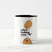 かわいいポテトマグ ツートーンマグカップ (中央)