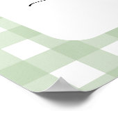 かわいいポテト – ウェルカムベビーシャワー ポスター (角)