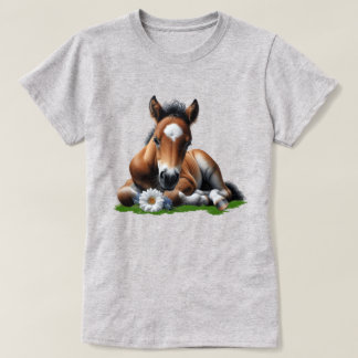 かわいいポニーフォール Tシャツ