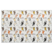 かわいいポニーミックス ファブリック (ヤード)